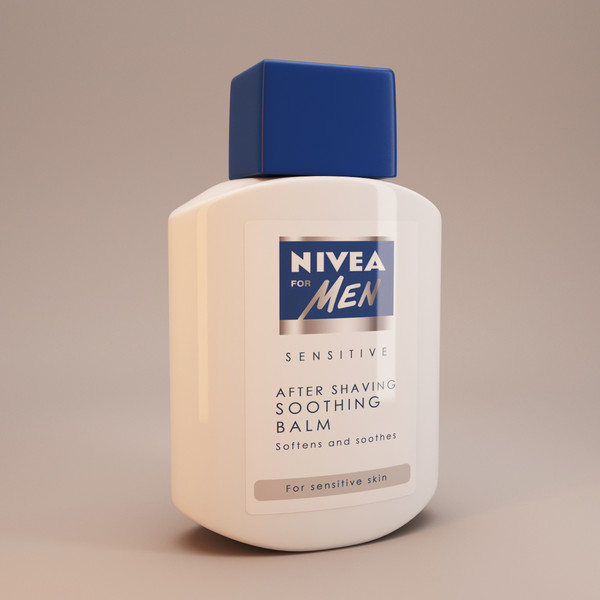nivea men 3d model - Nivea for men by Stubborn3D